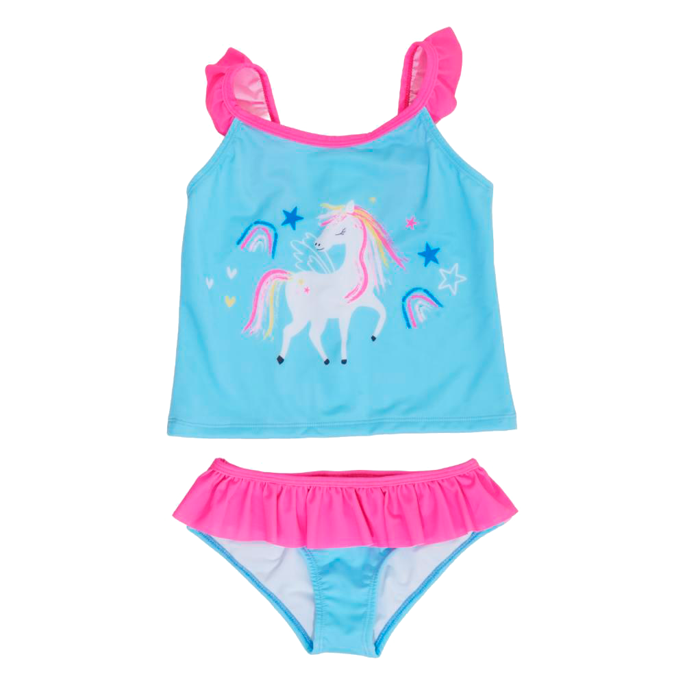 Terno De Baño Tankini 2Piezas Estampado Unicornio ACTITUD”
class=