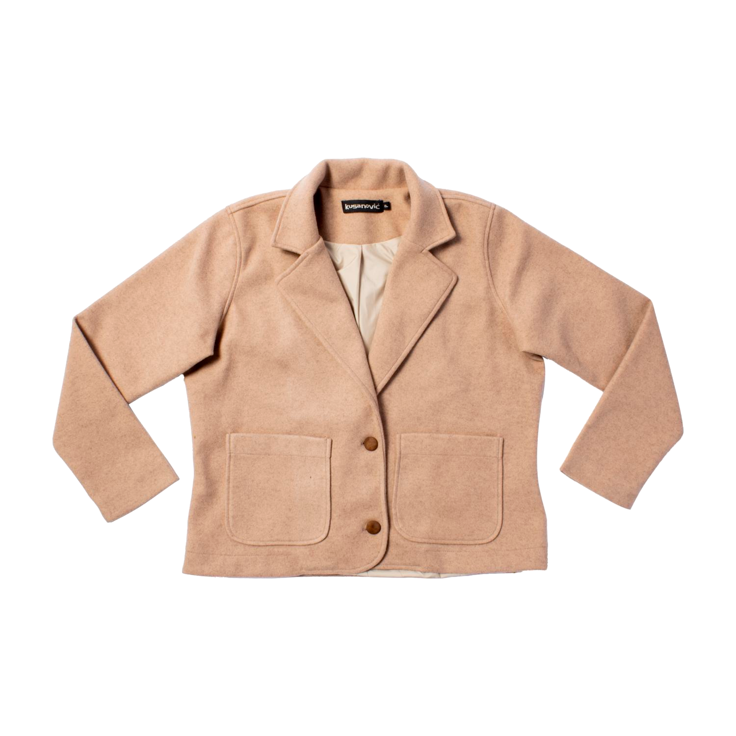 Chaqueta Casual Con Botones Y Bolsillo KANELLA”
class=